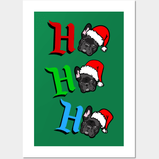 Ho Ho Frenchie Posters and Art